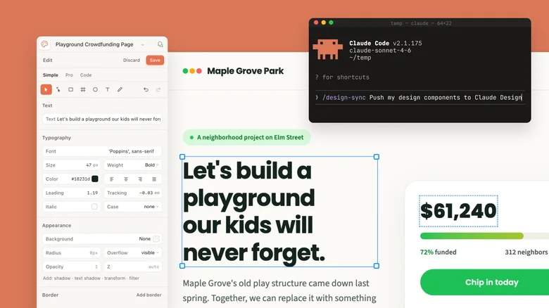 آپدیت بزرگ Claude Design با یکپارچگی عمیق‌تر با Claude Code منتشر شد